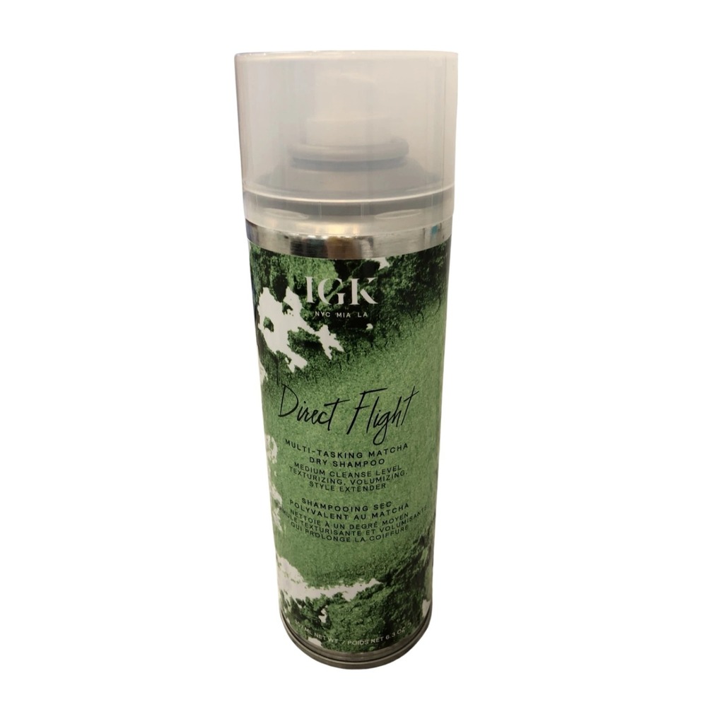 IGK Direct Flight Multi-Tasking Matcha Dry Shampoo 6.3 oz | Volume + Texture